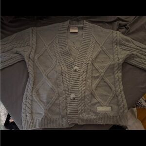 Taylor Swift TTPD Cable Knit Cardigan